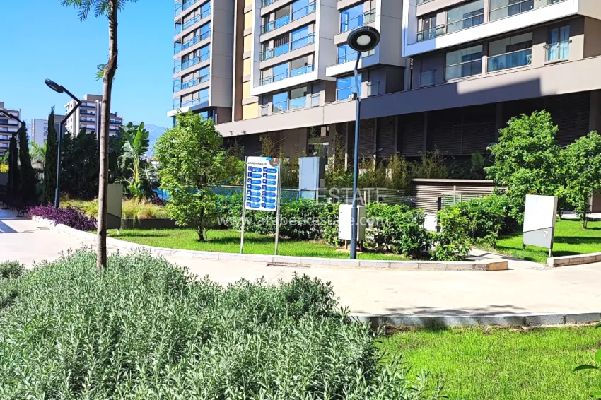 An apartment with a separate kitchen, a dressing room and a glazed balcony in Antalya, Kepez 8