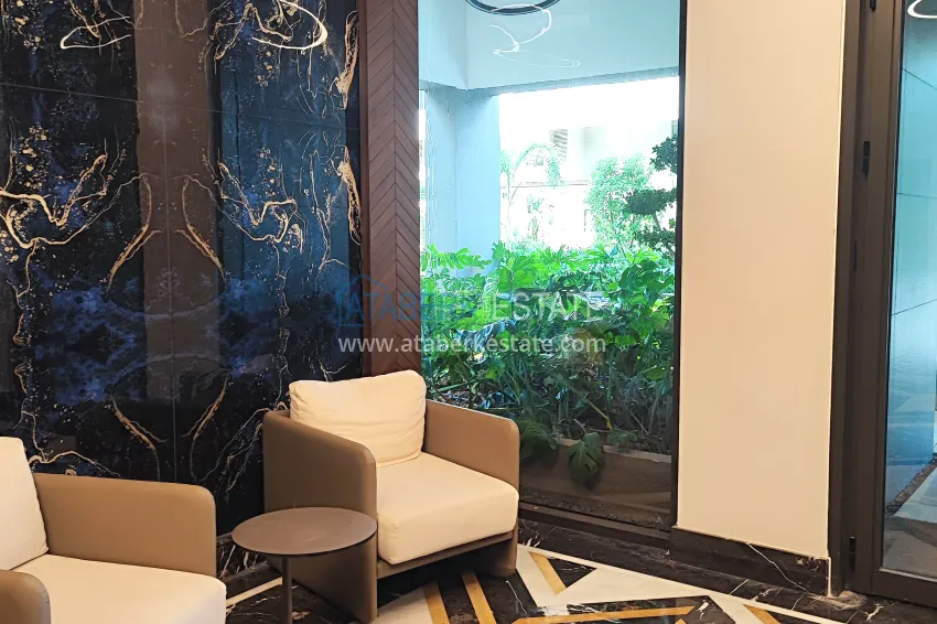 An apartment with a separate kitchen, a dressing room and a glazed balcony in Antalya, Kepez 11