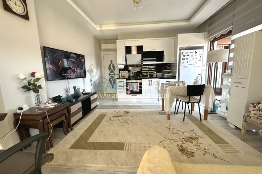 Purchase Two-bedroom apartment in a comfortable complex — Alanya, Oba district 7
