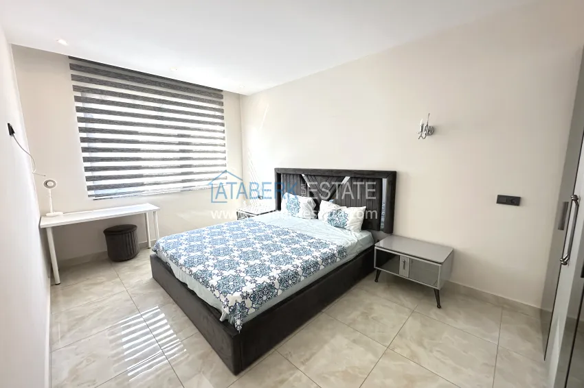 Purchase Turnkey three-room apartment in the center of Alanya, just 5 minutes from Cleopatra Beach 8 