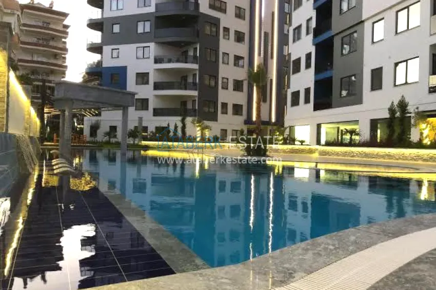 Turnkey three-room apartment in the center of Alanya, just 5 minutes from Cleopatra Beach 8 