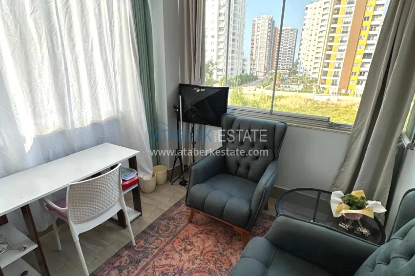 Purchase Linear four-room apartment with furniture in Teje district, Mersin 9