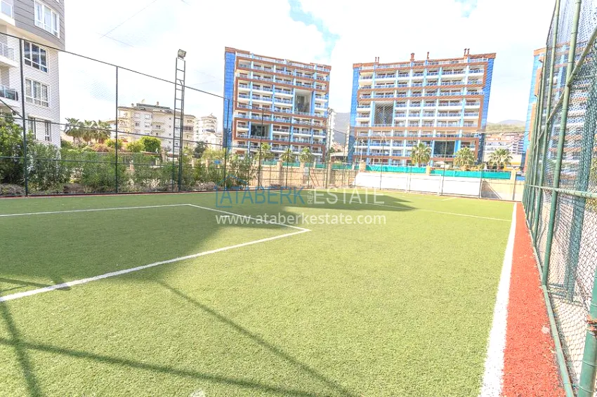 Furnished 2+1 apartment in a prestigious residential complex, Cikcilli district — Alanya 8