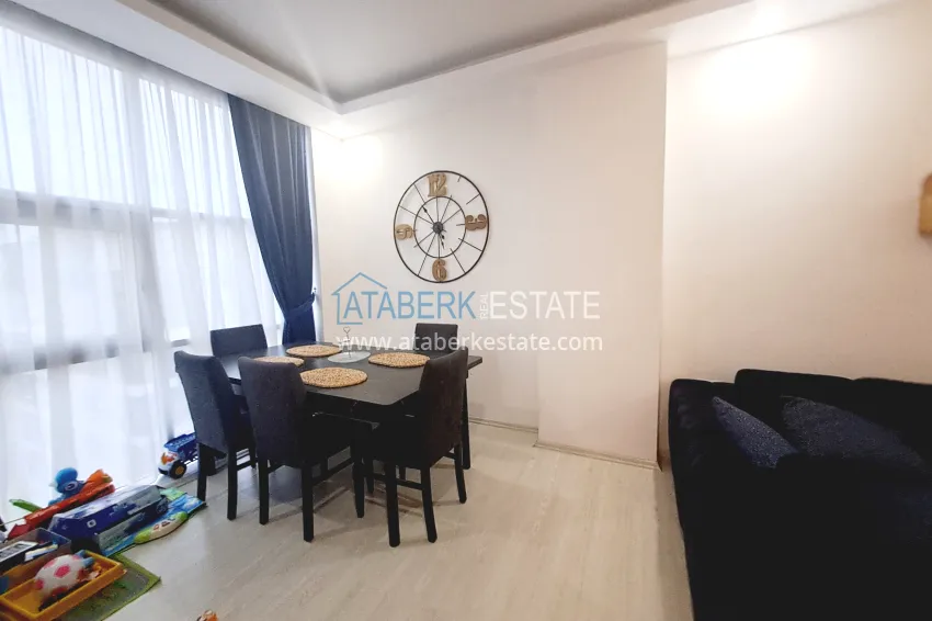 Purchase Furnished duplex penthouse with separate kitchen in Alanya, Mahmutlar district 10