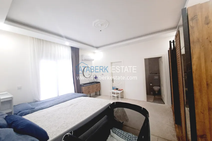 Purchase Furnished duplex penthouse with separate kitchen in Alanya, Mahmutlar district 13