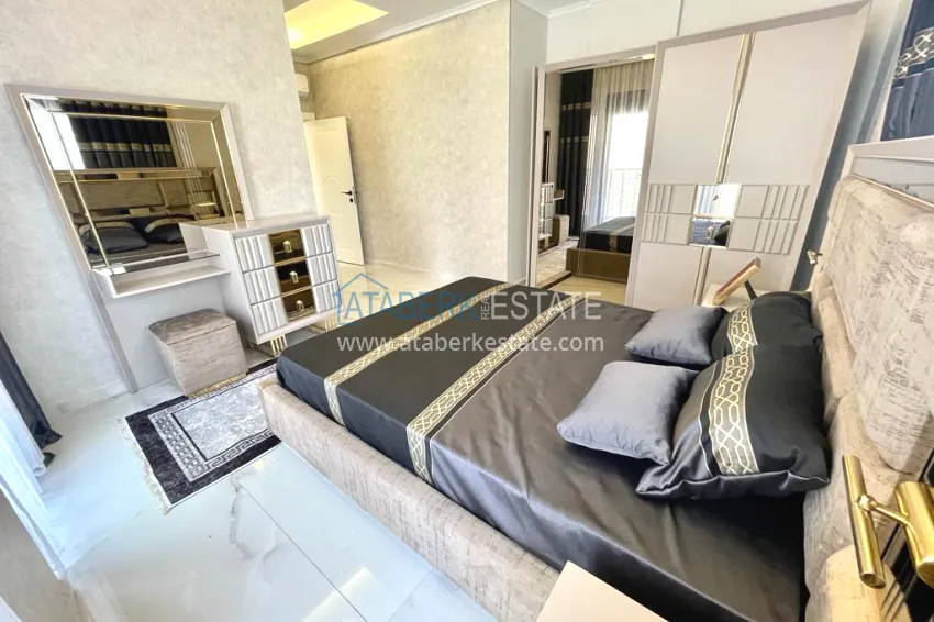 Purchase Garden duplex with modern interiors in a new residential complex, Oba district, Alanya 16