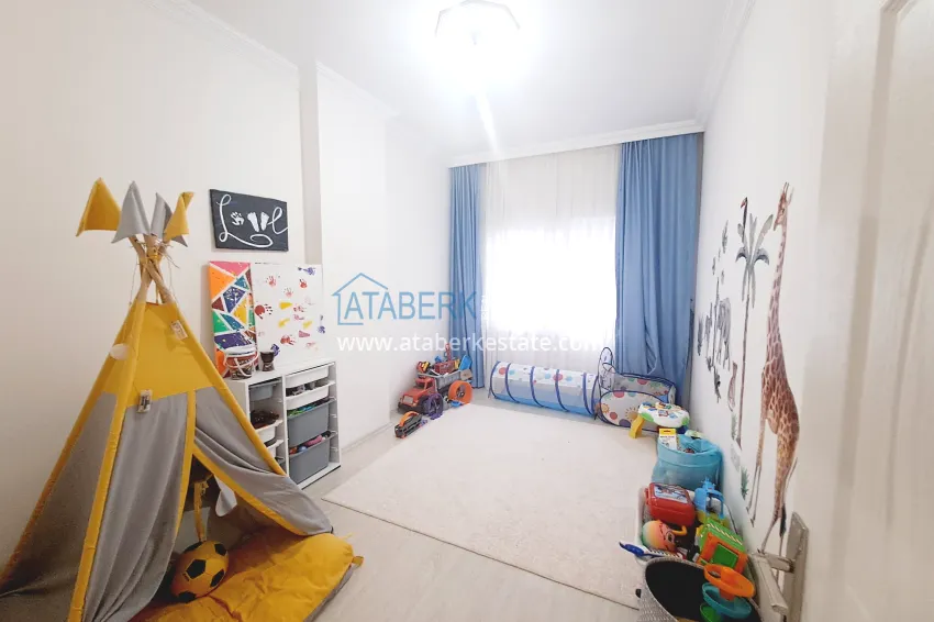 Purchase Furnished duplex penthouse with separate kitchen in Alanya, Mahmutlar district 14