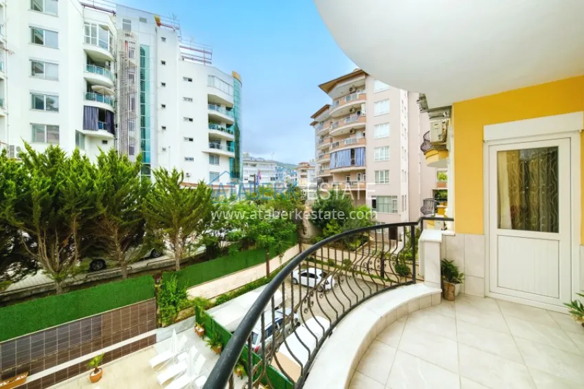 Purchase Property for a residence permit in the center of Alanya, Three-room apartment with furniture 16 