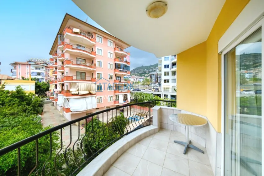 Purchase Property for a residence permit in the center of Alanya, Three-room apartment with furniture 17 