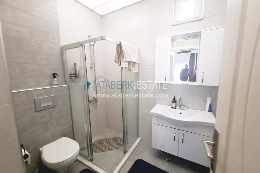 Purchase Furnished duplex penthouse with separate kitchen in Alanya, Mahmutlar district 17
