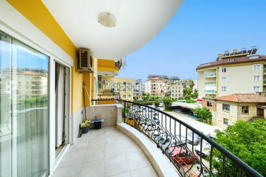 Purchase Property for a residence permit in the center of Alanya, Three-room apartment with furniture 18 