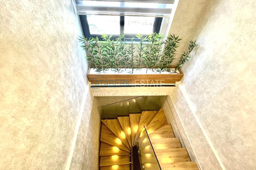 Purchase Garden duplex with modern interiors in a new residential complex, Oba district, Alanya 20