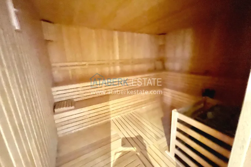Garden duplex with modern interiors in a new residential complex, Oba district, Alanya 19