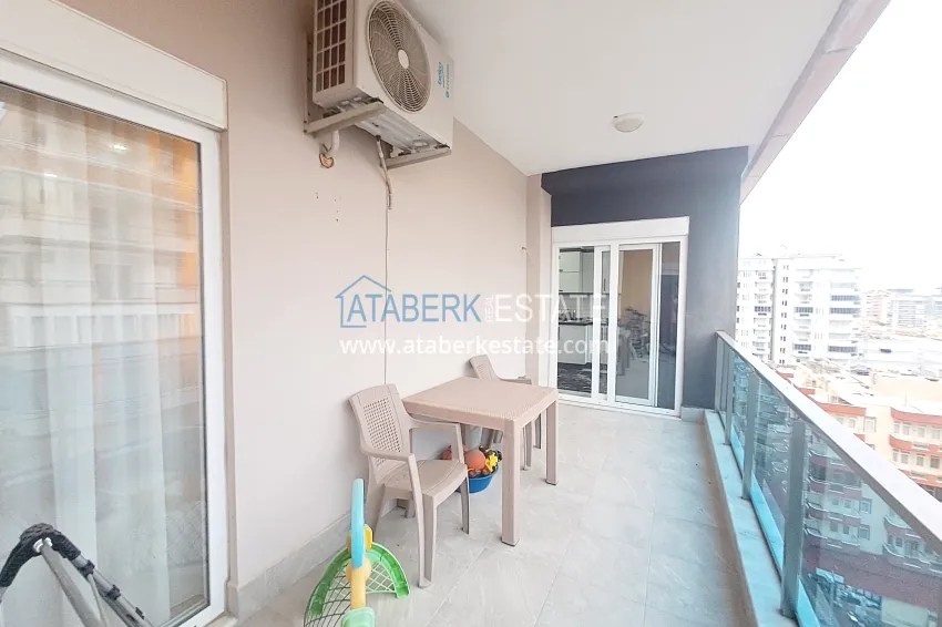 Purchase Furnished duplex penthouse with separate kitchen in Alanya, Mahmutlar district 19