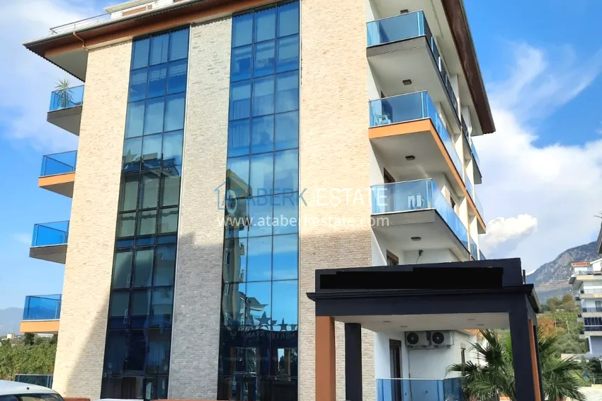 Furnished 2+1 apartment in a modern complex, Kestel district — Alanya 1