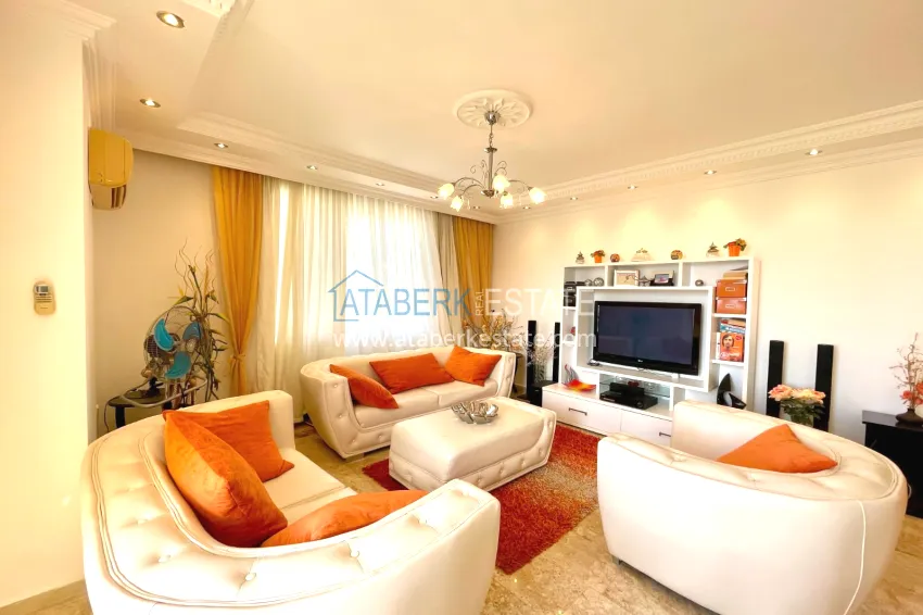 Purchase Linear four-room apartment with furniture and sea view - Mahmutlar 2