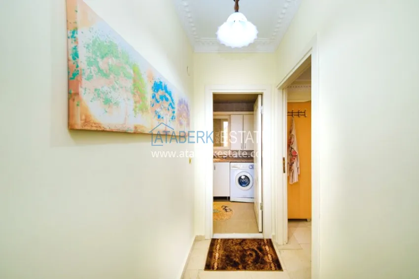 Purchase Property for a residence permit in the center of Alanya, Three-room apartment with furniture 3 