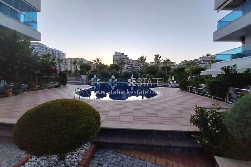 Apartment in Kestel in a complex on the banks of a mountain river with furniture 3