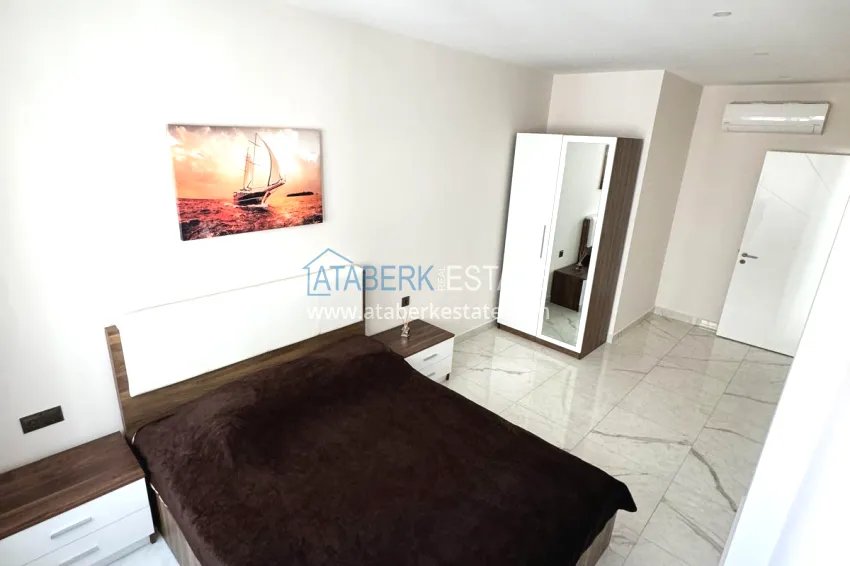Purchase One-bedroom apartment for rent in the center of Alanya in a comfortable residential complex 4 