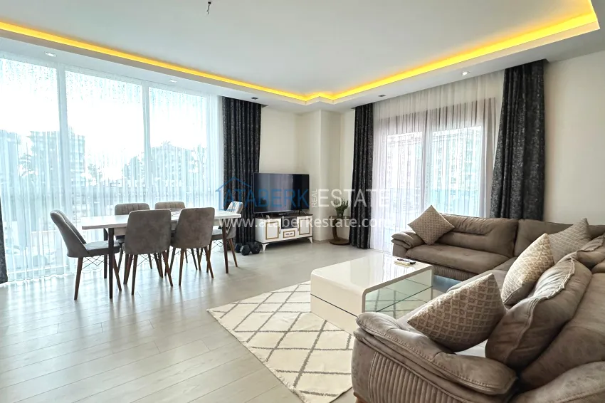 Purchase Furnished 2+1 apartment in a modern complex, Kestel district — Alanya 4