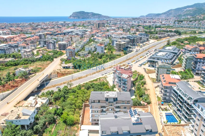 Garden duplex with modern interiors in a new residential complex, Oba district, Alanya 5