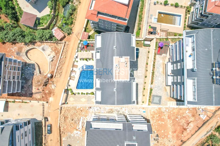 Garden duplex with modern interiors in a new residential complex, Oba district, Alanya 6