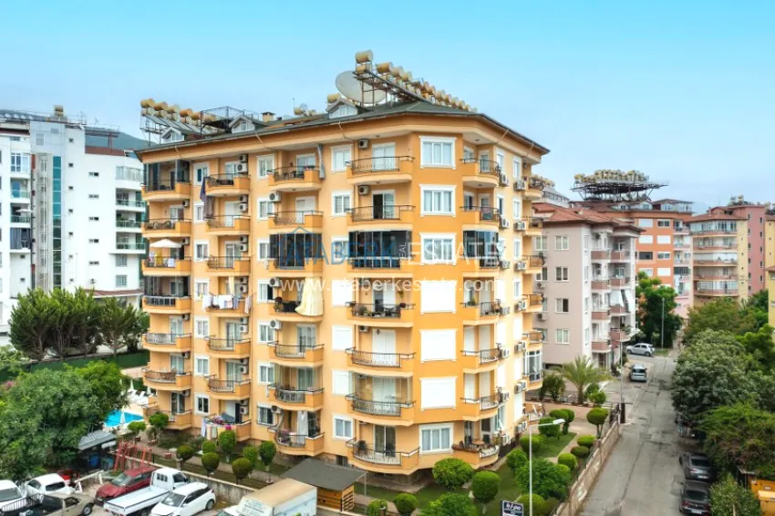 Property for a residence permit in the center of Alanya, Three-room apartment with furniture 6 