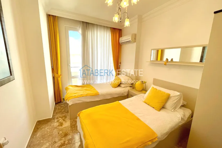 Purchase Linear four-room apartment with furniture and sea view - Mahmutlar 7
