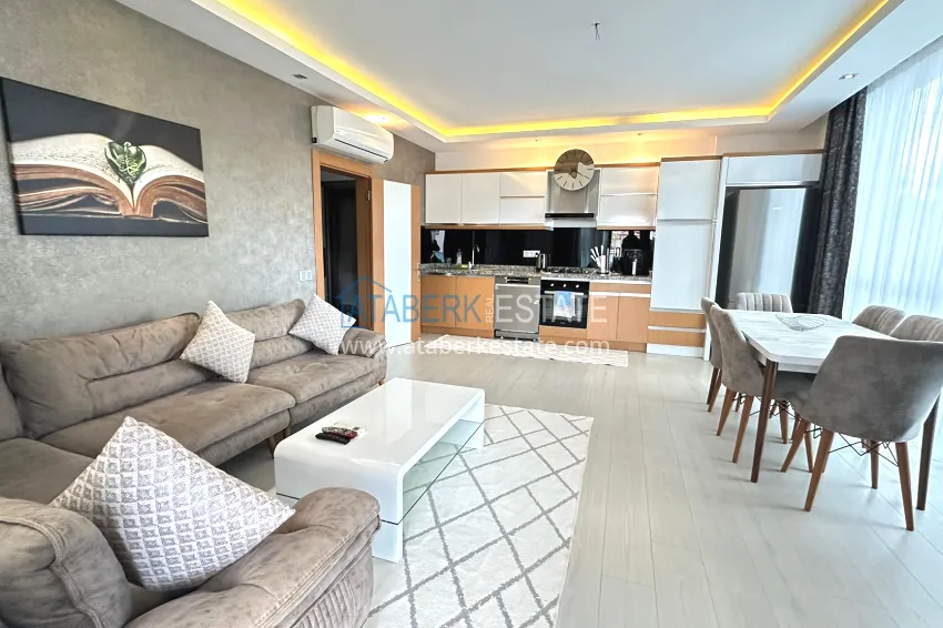 Purchase Furnished 2+1 apartment in a modern complex, Kestel district — Alanya 7