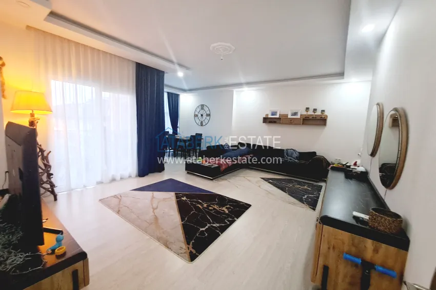Purchase Furnished duplex penthouse with separate kitchen in Alanya, Mahmutlar district 8