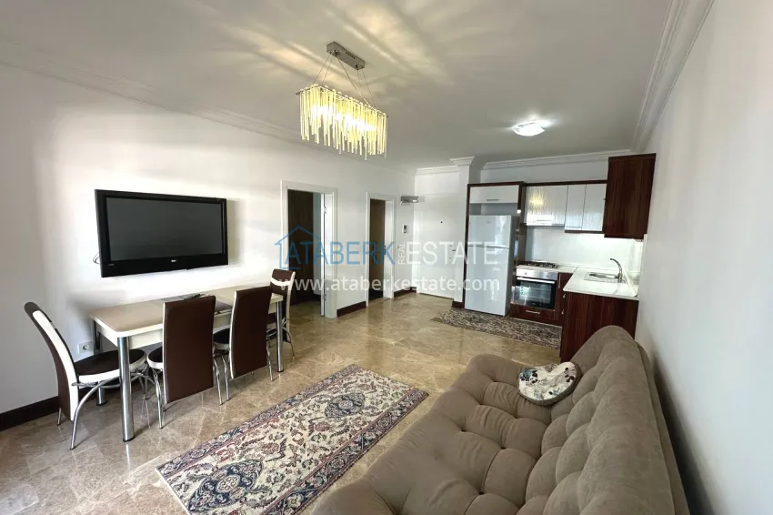Purchase Apartment in Kestel in a complex on the banks of a mountain river with furniture 2