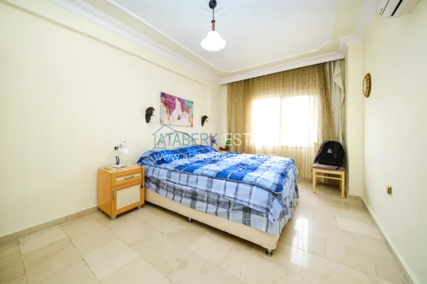 Purchase Property for a residence permit in the center of Alanya, Three-room apartment with furniture 9 
