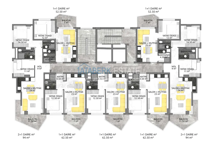 Buy cheap New residential complex in Mahmutlar, Alanya! Apartments from the developer 1