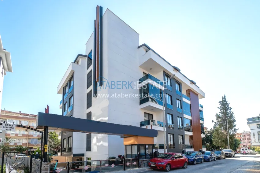 2+1 penthouse duplex with furniture in an area open to residence permits, Alanya center 3