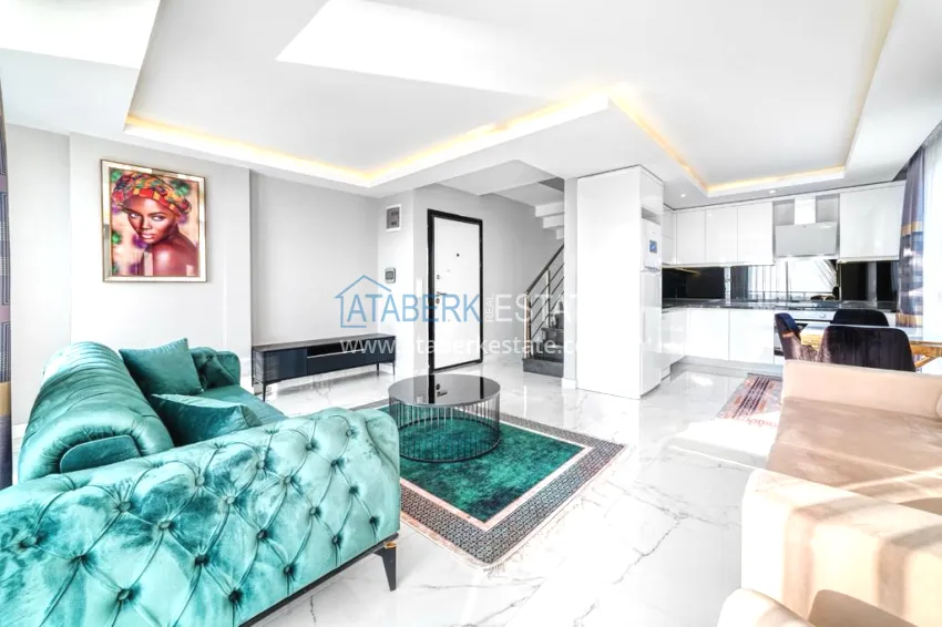 Purchase Turnkey two-level apartment in a comfort complex — Mahmutlar, Alanya 1