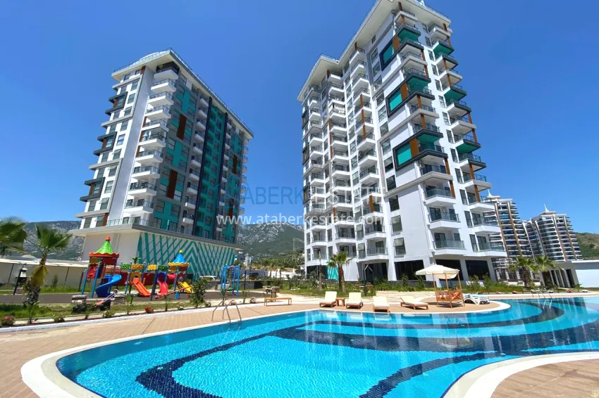 Turnkey two-level apartment in a comfort complex — Mahmutlar, Alanya 2