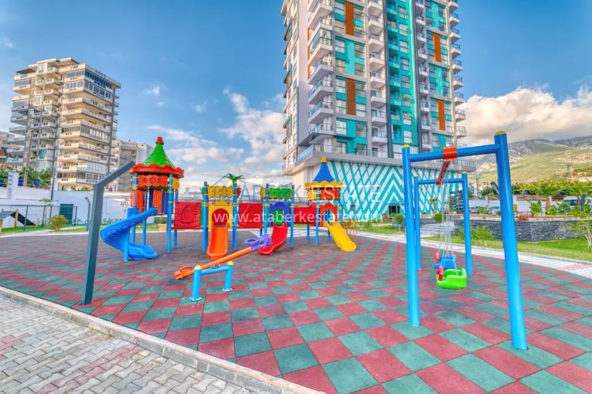 Turnkey two-level apartment in a comfort complex — Mahmutlar, Alanya 4