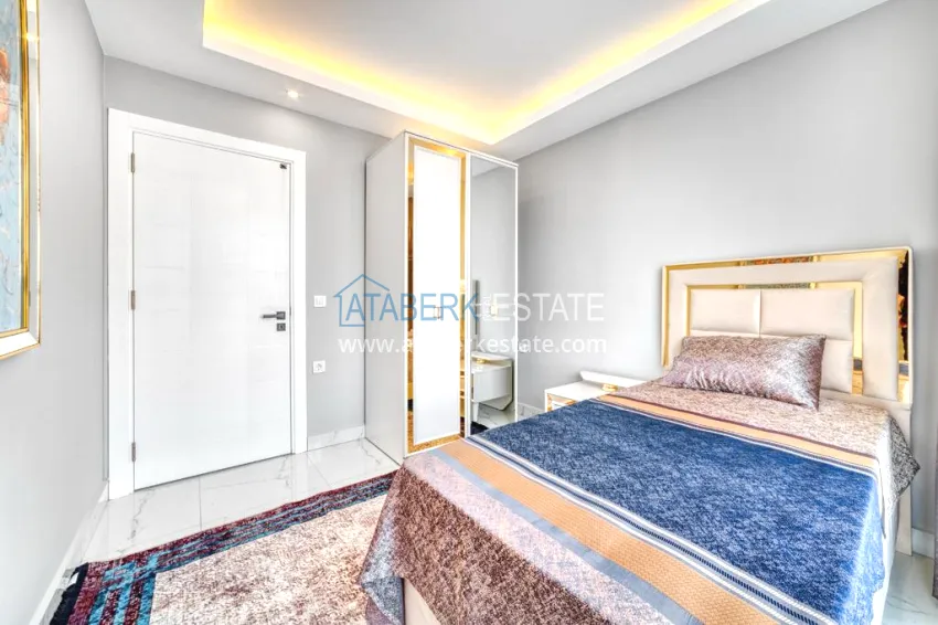 Purchase Turnkey two-level apartment in a comfort complex — Mahmutlar, Alanya 7
