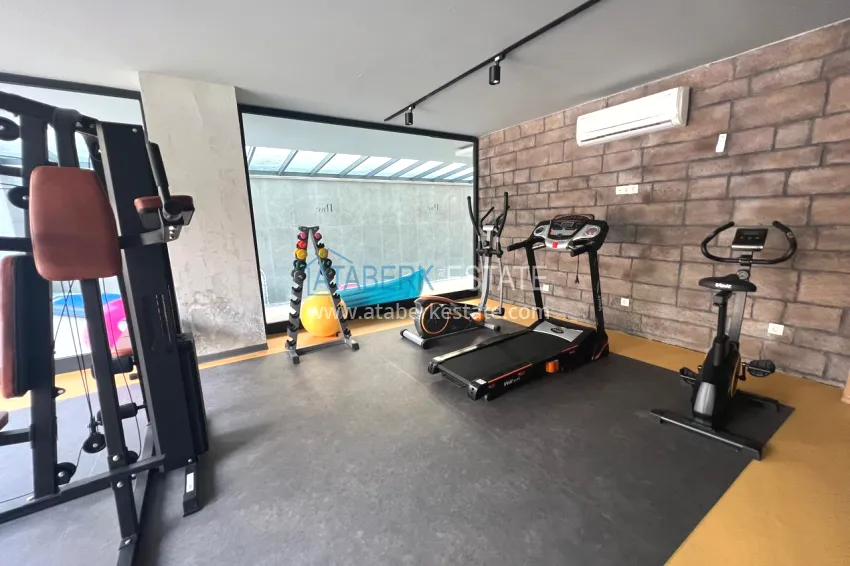 Furnished one-bedroom apartment for rent in the center of Alanya — near Cleopatra Beach No. 1 10