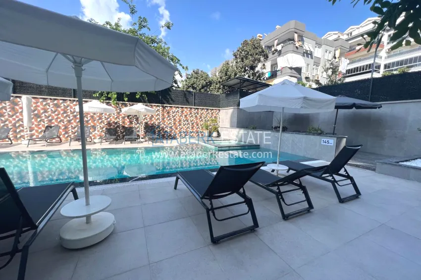 Furnished one-bedroom apartment for rent in the center of Alanya — near Cleopatra Beach No. 1 2