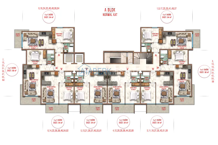 Buy cheap Finished apartment in Alanya, Avsallar district directly from the owner 1 