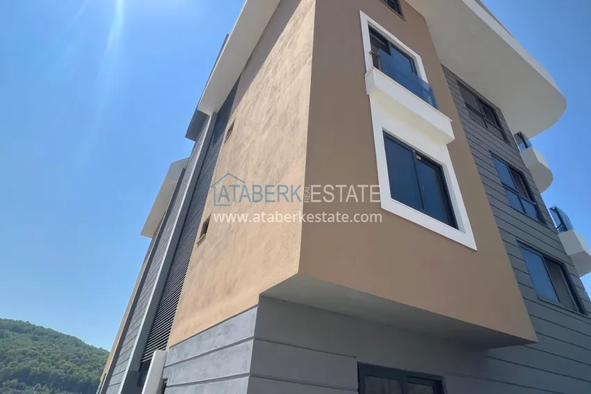 Apartment with panoramic views at a bargain price in a new complex — Kargicak, Alanya 8