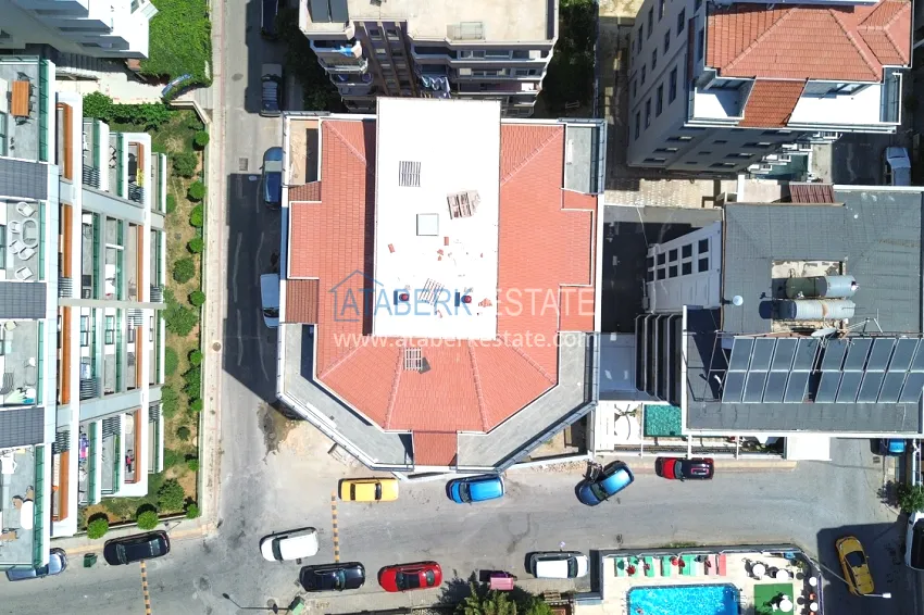 4+1 panoramic penthouse duplex in the center of Alanya — the first coastal one, suitable for citizenship 7