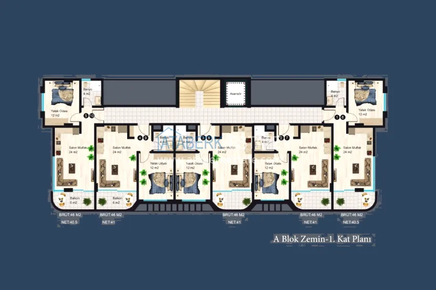 Buy cheap Apartment with panoramic views at a bargain price in a new complex — Kargicak, Alanya 1