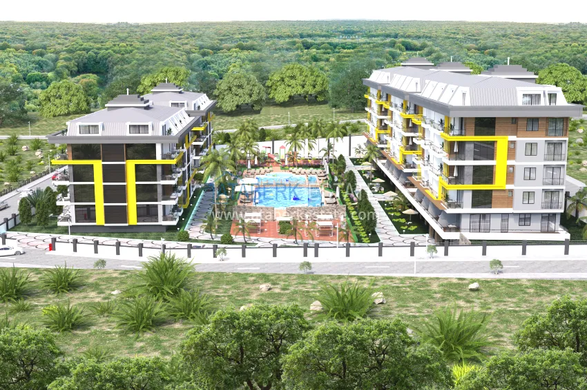 Garden duplex 4+1 - primary property in the prestigious area of Kestel 3