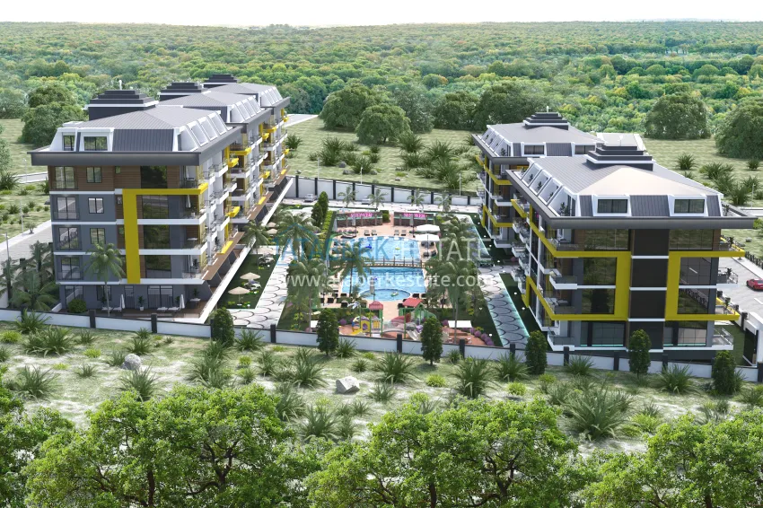 Garden duplex 4+1 - primary property in the prestigious area of Kestel 2