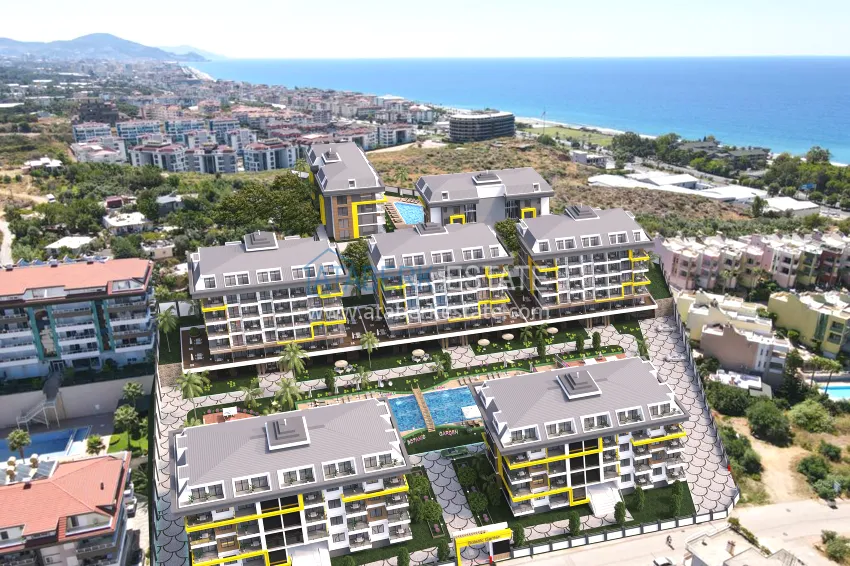 Garden duplex 4+1 - primary property in the prestigious area of Kestel 1