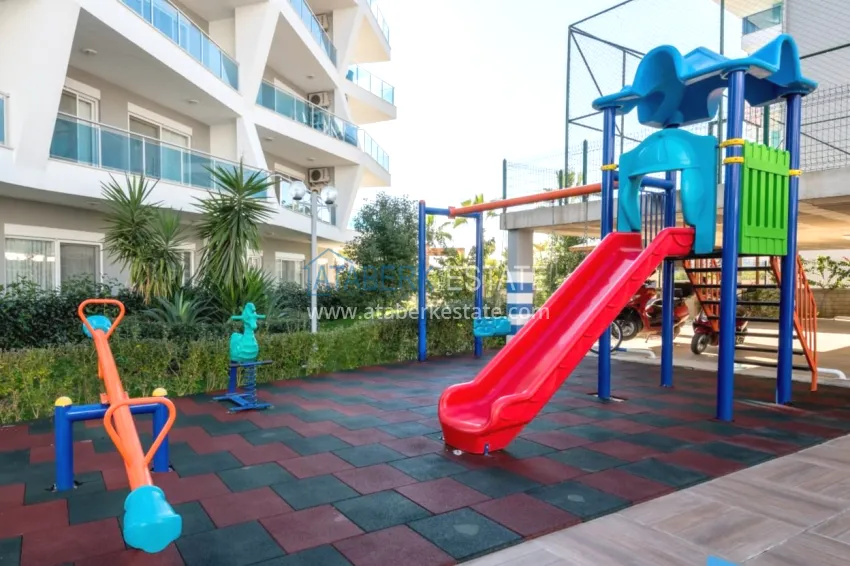Furnished 1+1 apartment in a luxury residential complex — Alanya, Oba district 10