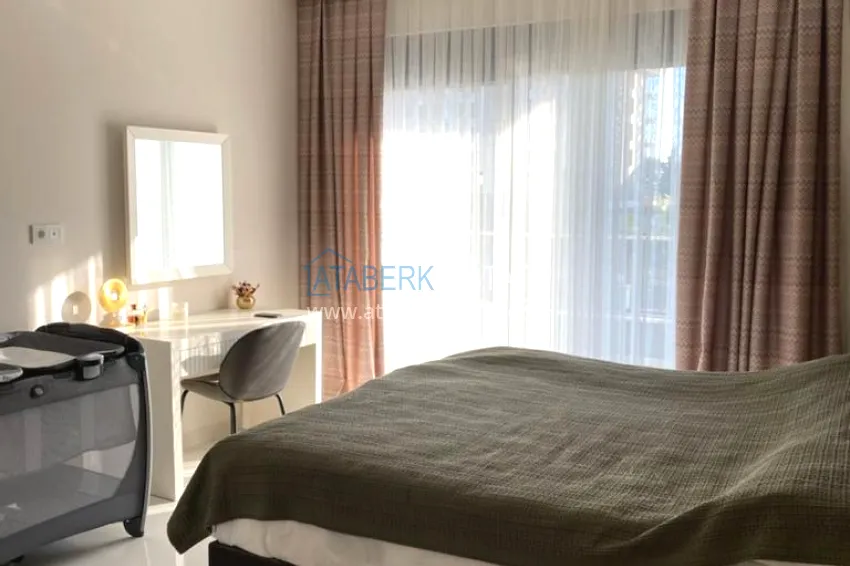 Purchase Furnished 2+1 garden duplexes in a complex with infrastructure, Kargicak 10