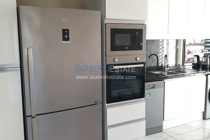 Purchase 4+1 apartment with designer interiors and views — Alanya, Mahmutlar district 12